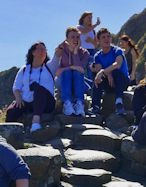 At Giant's Causeway
